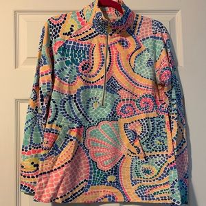 ❌Sold on Mercari-Lilly Pulitzer Popover Tile Wave